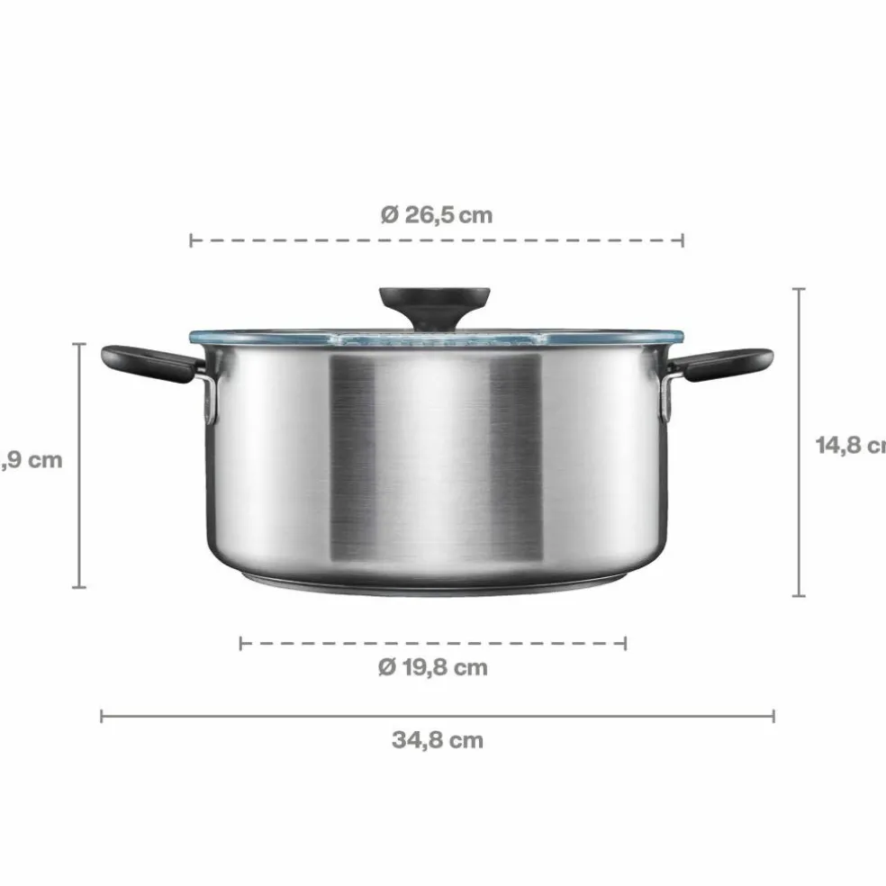 Functional Form gryta 7 liter, rostfritt stål