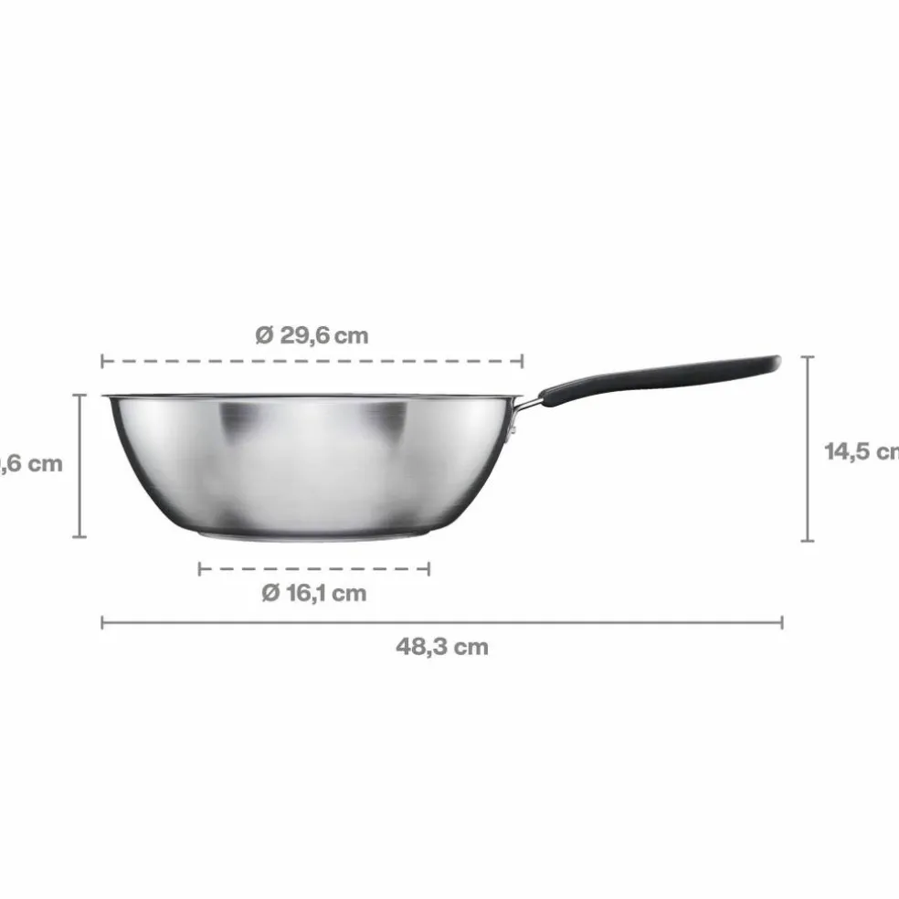 Functional Form wokpanna keramisk 28 cm