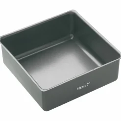 Fyrkantig Bakform Löstagbar Botten Non-stick 18 cm