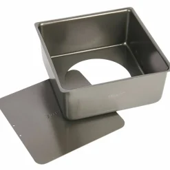 Fyrkantig Bakform Löstagbar Botten Non-stick 25 cm