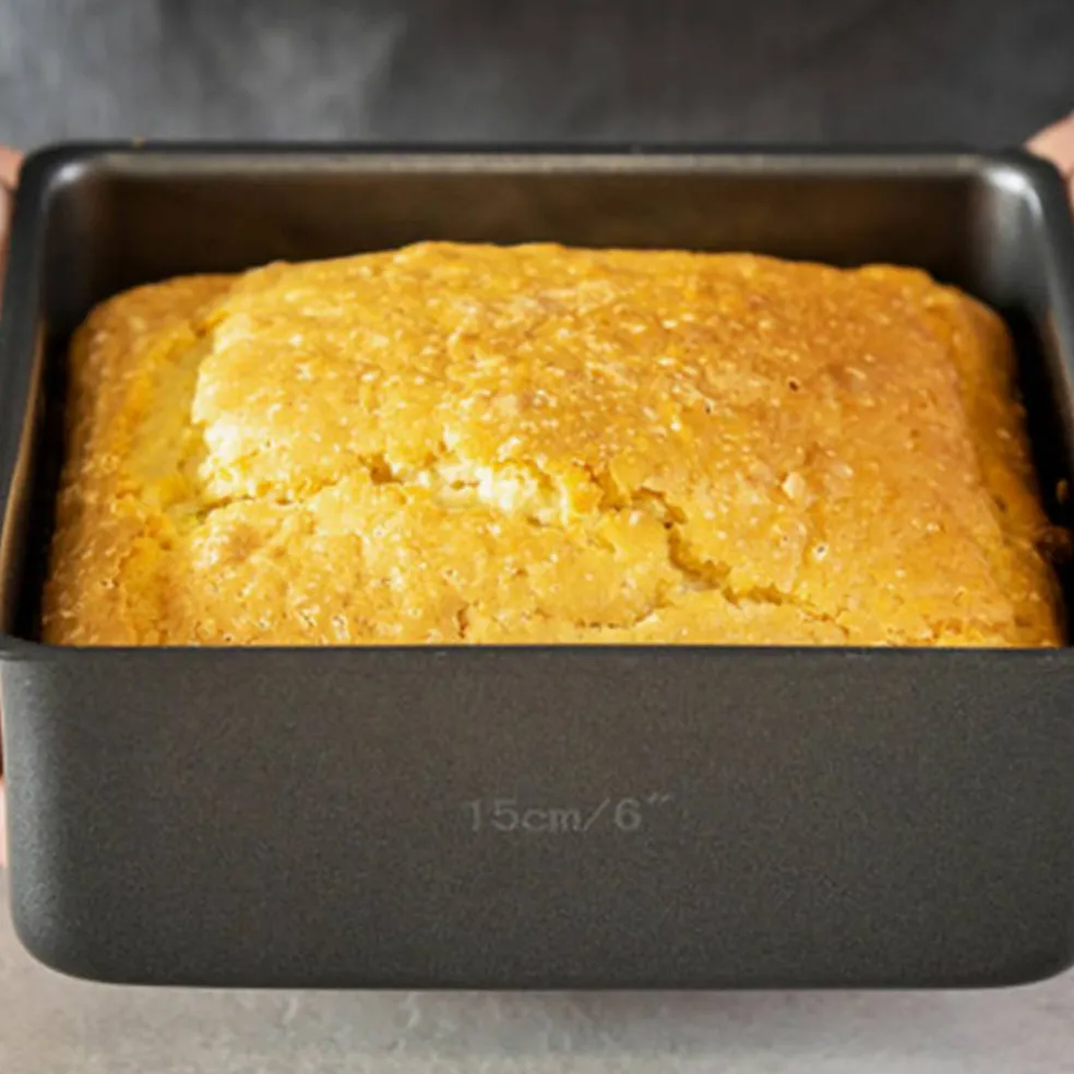 Fyrkantig Bakform Löstagbar Botten Non-stick 25 cm