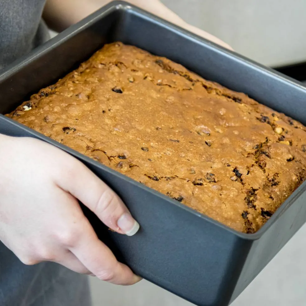 Fyrkantig Bakform Löstagbar Botten Non-stick 25 cm