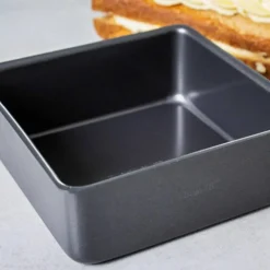 Fyrkantig Bakform Löstagbar Botten Non-stick 25 cm
