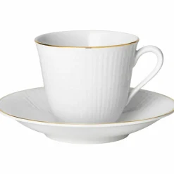 Gala kaffekopp med fat
