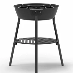Gasbrännare med stativ LL 58 cm, svart
