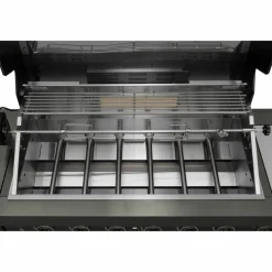 Gasolgrill Black Diamond 6+2 sommarkök, med kylskåp och vattenkran