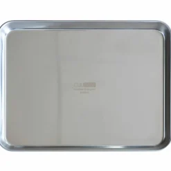 Gastrobleck + galler 31,5x24,5x2,5 cm, rostfritt stål