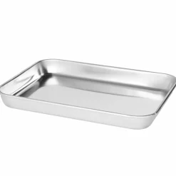 Gastrobricka rostfritt stål 40X30 cm