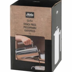 Gastro kaffepress 1 liter, rostfritt stål