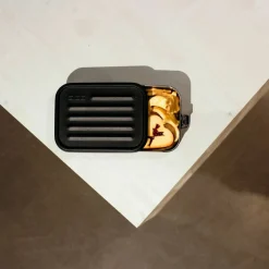 Gemstone food box 1,1 liter, obsidian