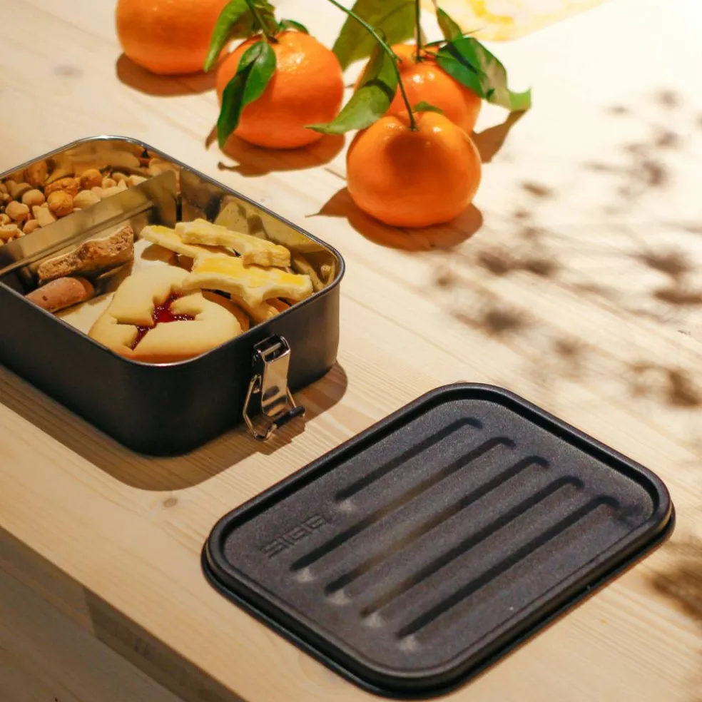 Gemstone food box 1,1 liter, obsidian