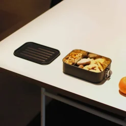 Gemstone food box 1,1 liter, obsidian