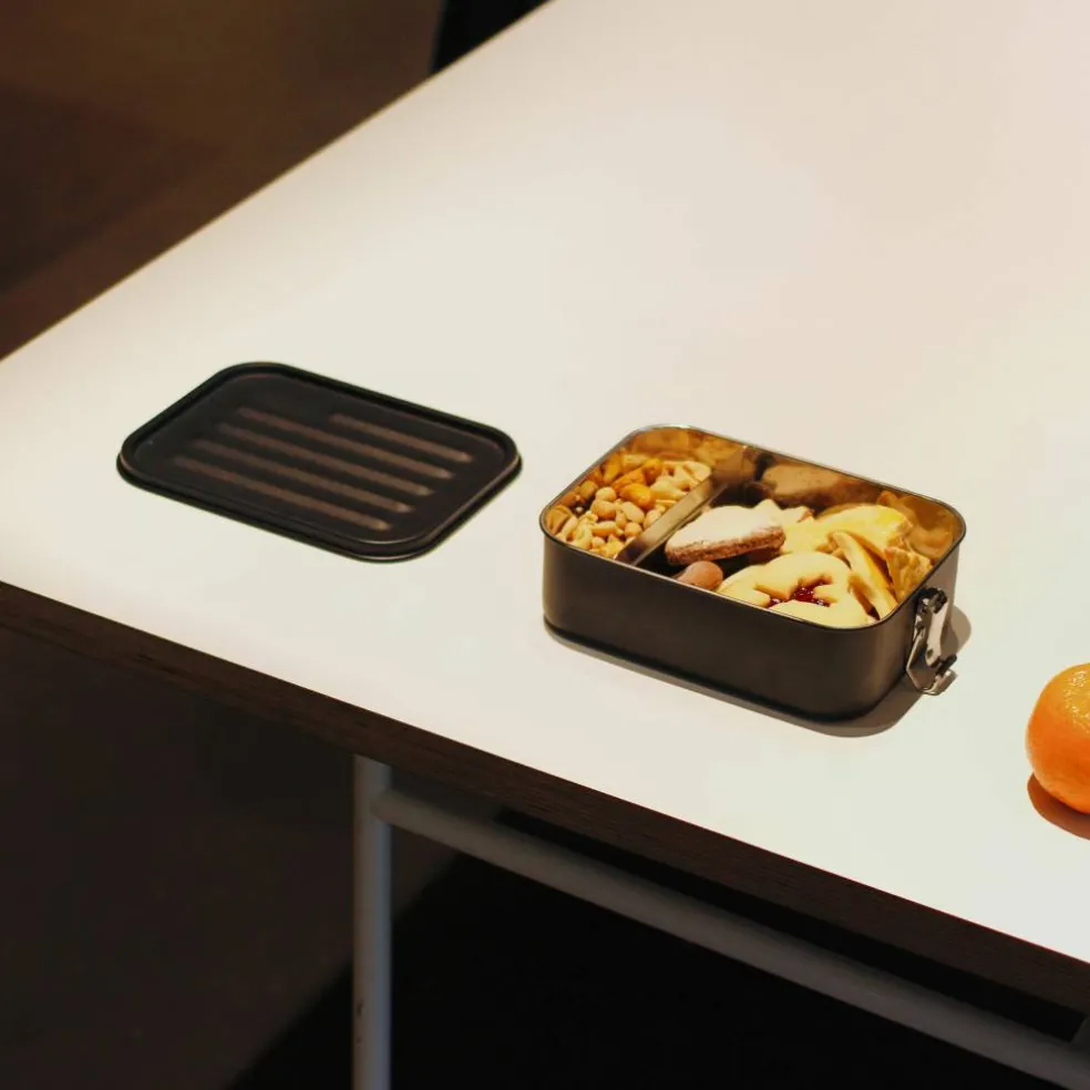 Gemstone food box 1,1 liter, obsidian