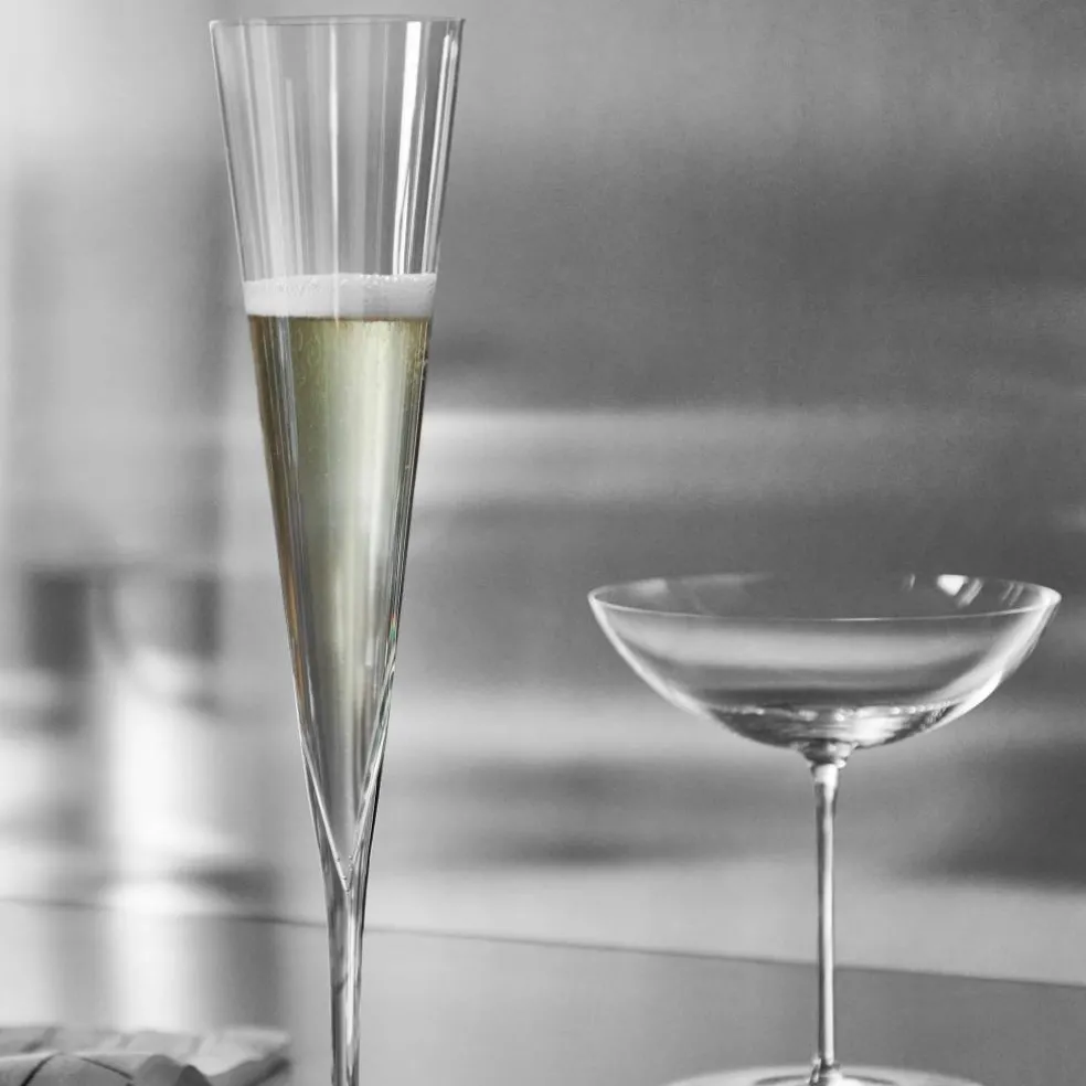 Geometry champagneglas 25 cl 2-pack