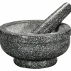 Giant Green Granit Mortel med Stöt 21 cm