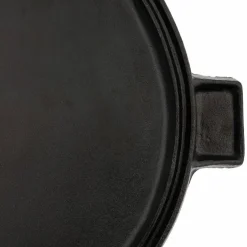 Gjutjärn Grill- och Stekplatta Rund 36 cm