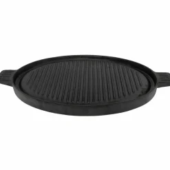 Gjutjärn Grill- och Stekplatta Rund 36 cm