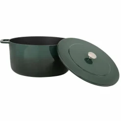 Gjutjärnsgryta 32 cm, grön