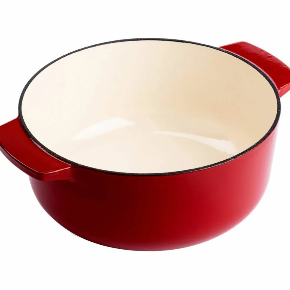 Gjutjärnsgryta 26 cm/5,2 liter, empire red