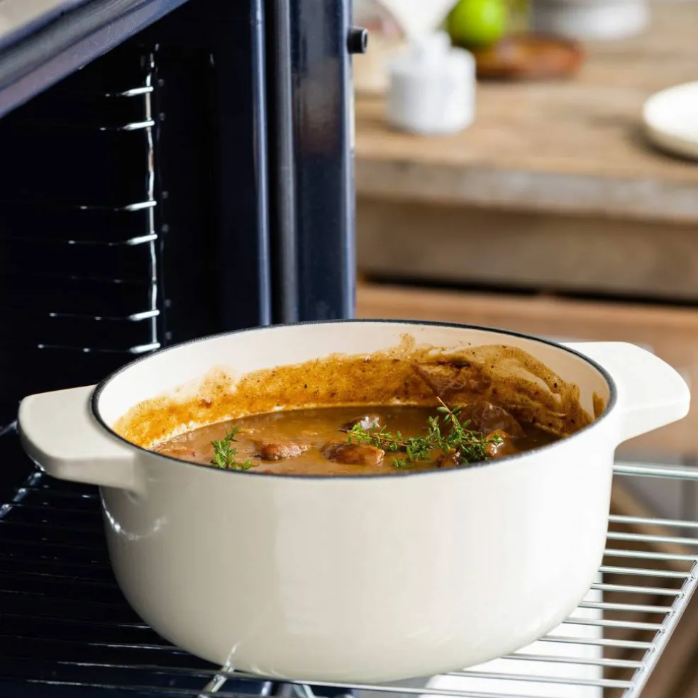 Gjutjärnsgryta 22 cm/3,3 liter, pistachio
