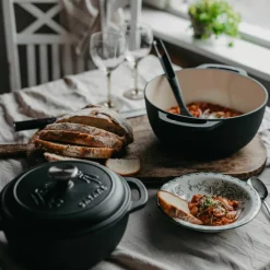 Gjutjärnsgryta emaljerad 3 liter