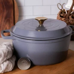 Gjutjärnsgryta 4,7 L Blå