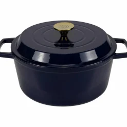 Gjutjärnsgryta 5 L Grå