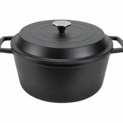 Gjutjärnsgryta 6 L Mattsvart