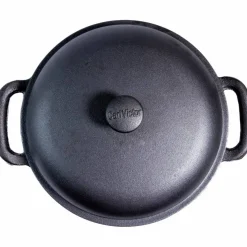 Gjutjärnsgryta med lock 4 liter