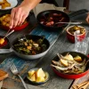 Gjutjärnspanna 16 cm, grå
