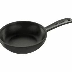 Gjutjärnspanna 16 cm, svart