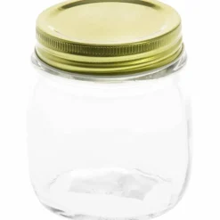 Glasburk med skruvlock 0,25 liter