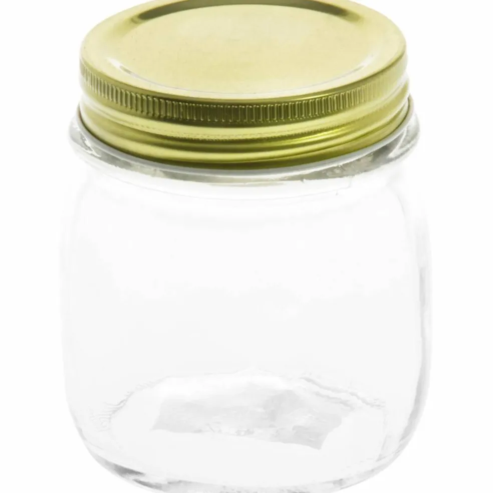 Glasburk med skruvlock 0,25 liter