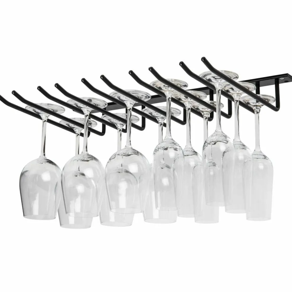 Glashängare till vägg 20 glas silver