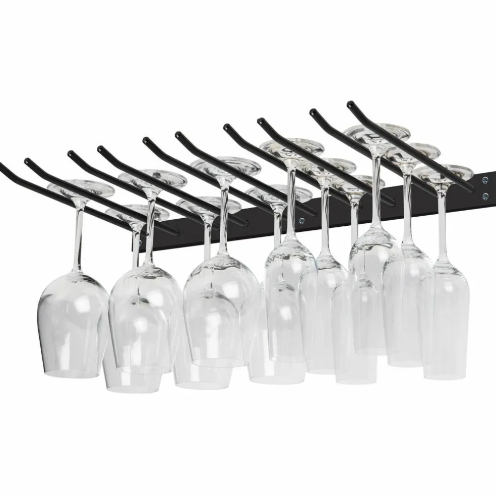 Glashängare till vägg 20 glas silver