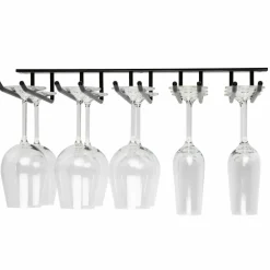 Glashängare till vägg 20 glas svart