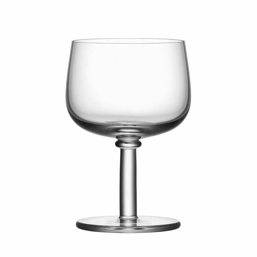 Glas på fot 25 cm.