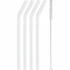 Glassugrör, 23 cm, böjd