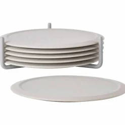 Glasunderlägg Warm Grey m håll