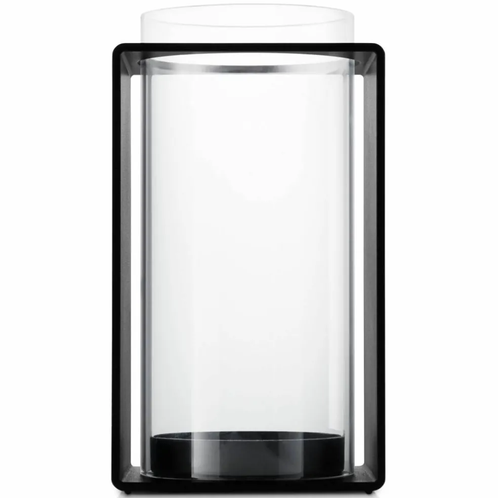 Glow lykta 30 cm, svart