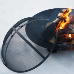 Gnistskydd för eldstad