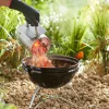 Go-Anywhere Bärbar Brikett-/Kolgrill