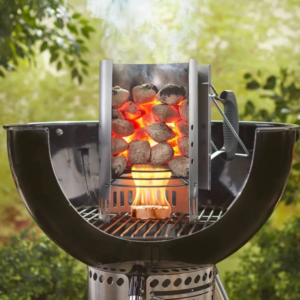 Go-Anywhere Bärbar Brikett-/Kolgrill