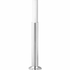Golvljusstake, rostfritt stål 40cm