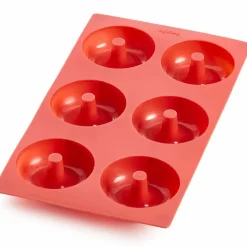 Gourmet Donutform 6 st. Röd