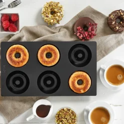 Gourmet Donutform 6 st. Röd
