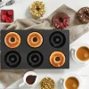 Gourmet Donutform 6 st. Svart