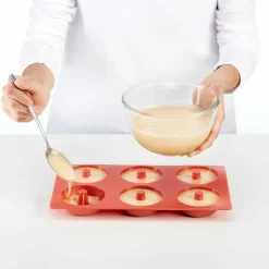 Gourmet Donutform 6 st. Svart