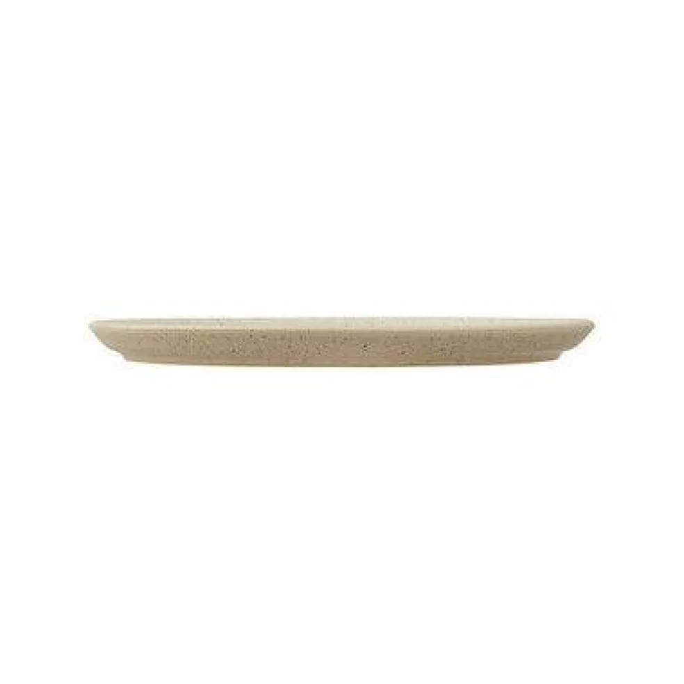 Grain Wheat middagstallrik 25 cm, vit