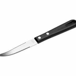 Grapefruktskniv Tandad Rostfritt Stål Svart Handtag